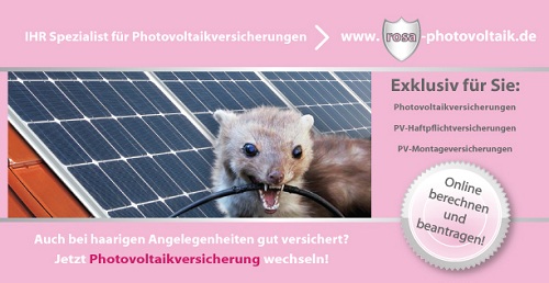 Haarige Angelegenheit - Jetzt Photovoltaikversicherung wechseln - www.rosa-photovoltaik.de