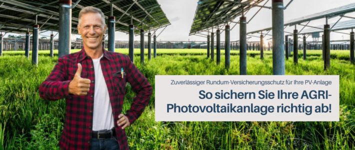 Agri-Photovoltaik zuverlässig versichern.