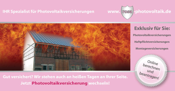 Photovoltaikversicherung Wechselkampagne Bild
